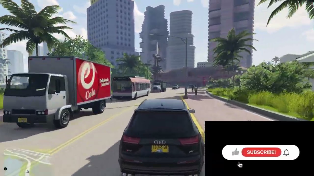 في سيتي خريطة حقيقيةgrand theft auto5 map vice city ذكريات الزمن الجميل