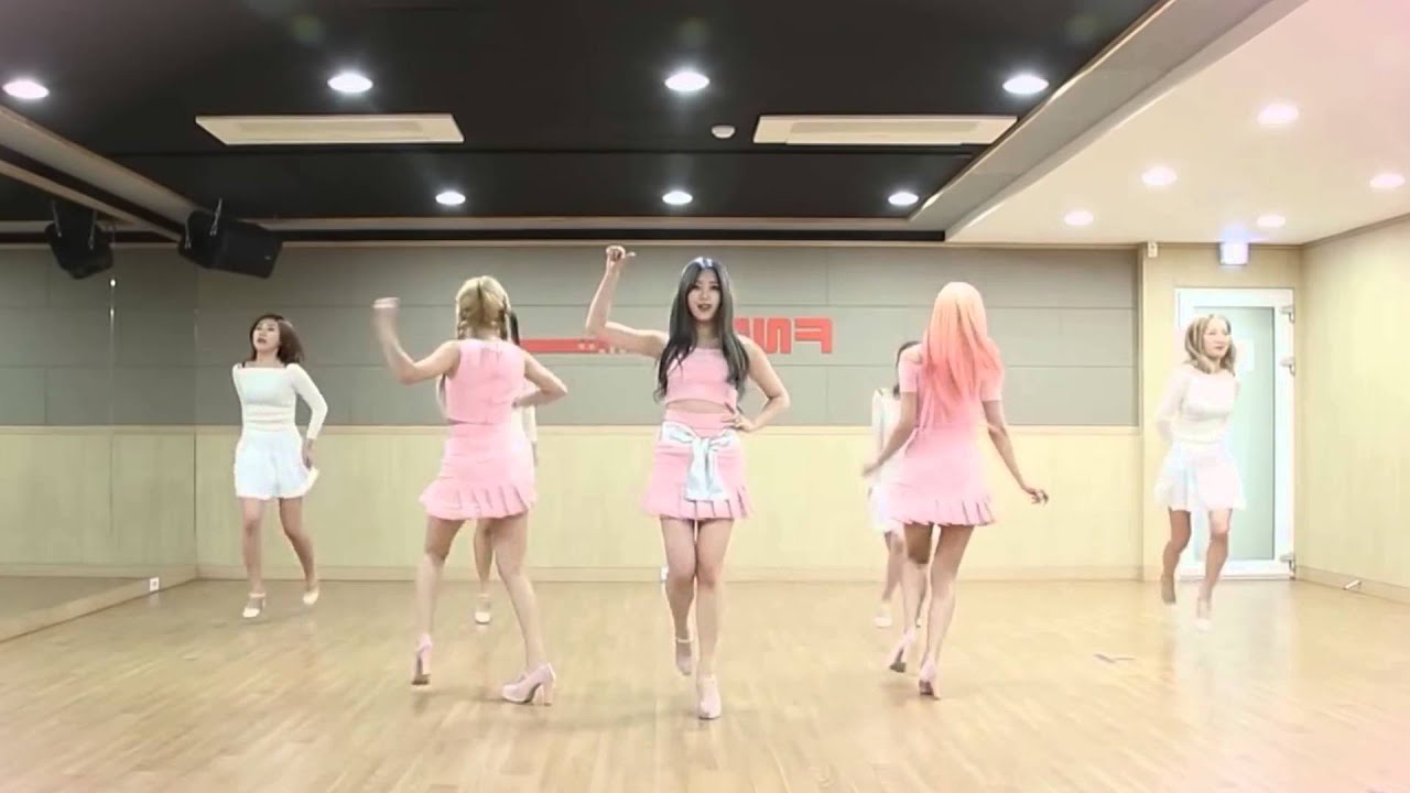AOA 크림 (CREAM) - 질투 나요 BABY Dance Practice (Mirrored)