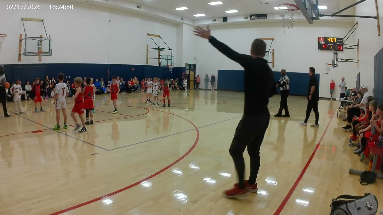 Husky Hoops White 2nd Grade vs OM Red Playoffs - 2