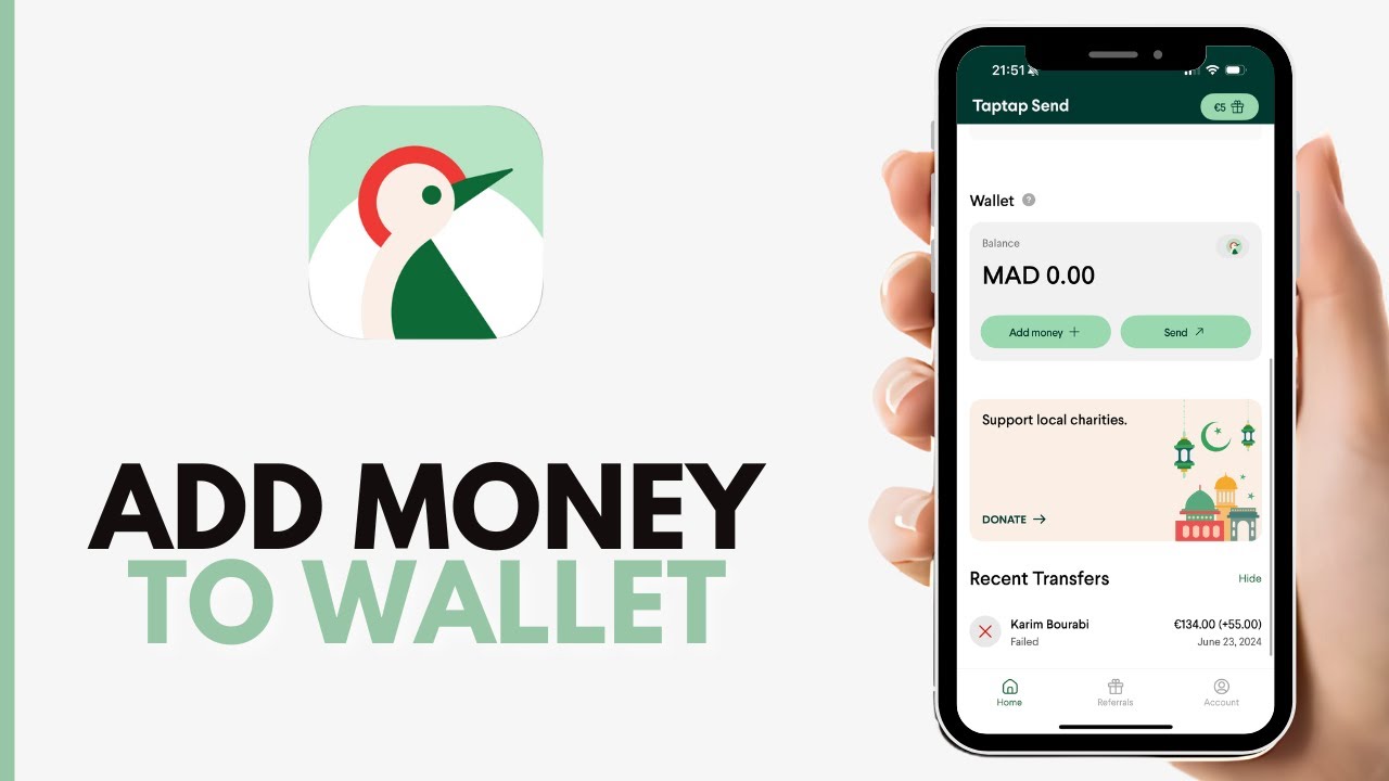 How To Add Money To TapTap Send Wallet - Step by Step