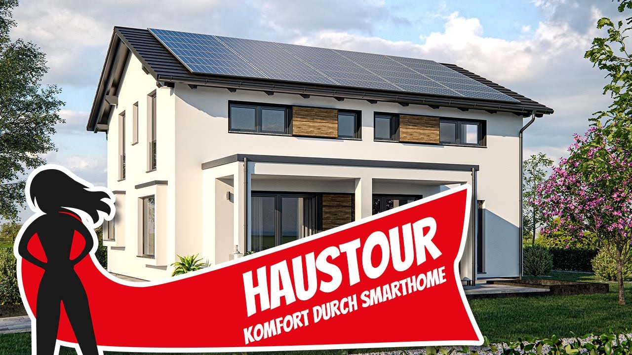 Fertighaus: Wie funktioniert mehr Komfort durch Smarthome und Kühlfunktion? Rensch-Haus | Haustour