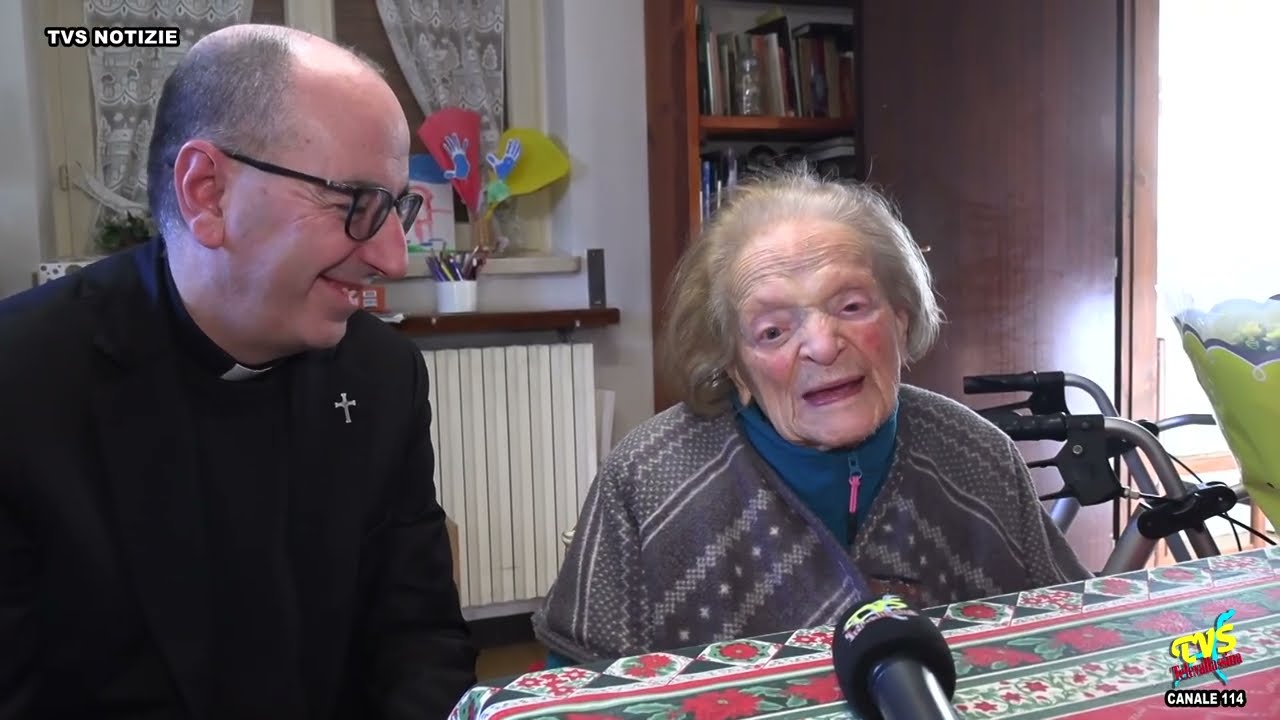 Valbrona - La maestra Rita Vicini compie 101 anni