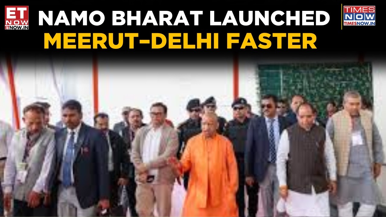Rapid Rail Gamechanger: NAMO Bharat Corridor Opens, Yogi Adityanath Addresses Meerut | Latest News