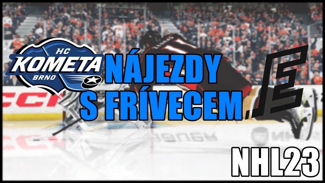 HC KOMETA BRNO VS ENERGIE KARLOVY VARY |NÁJEZDY S FRÍVECEM|NHL23|PS5