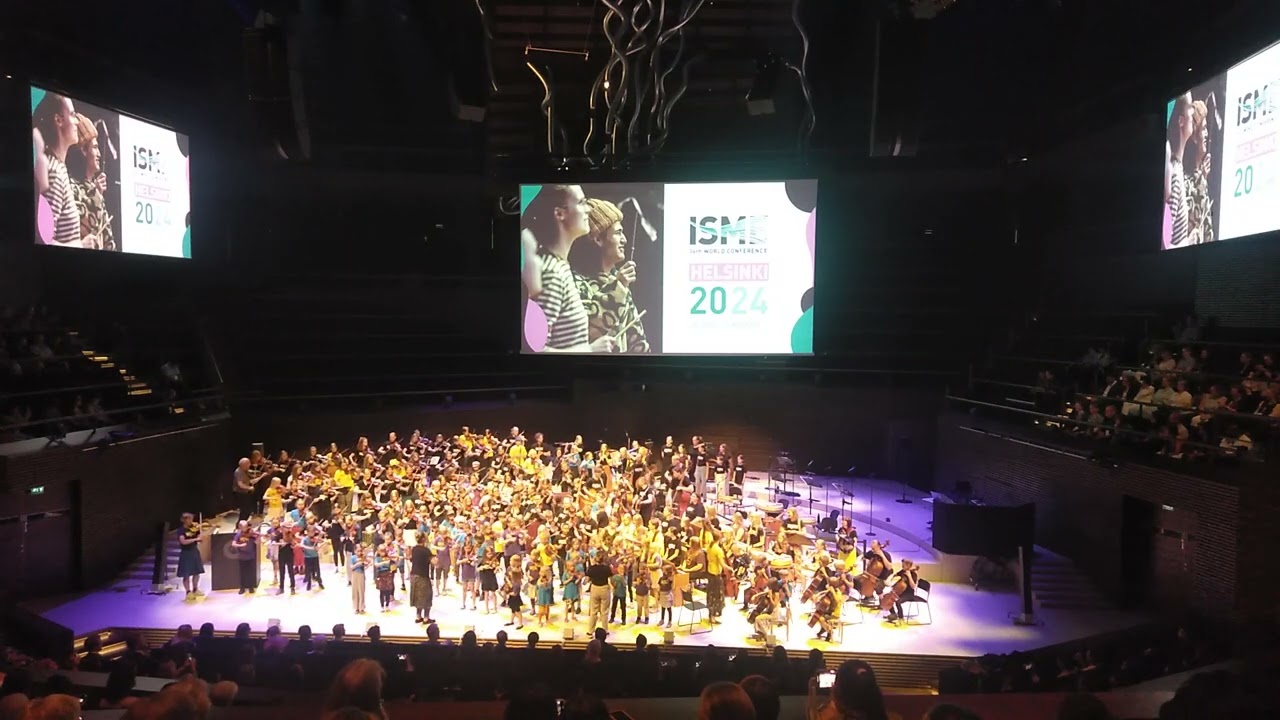 2024-07-29: Näppärit: ISME2024 Opening Ceremony, Musiikkitalo - Helsinki, FINLAND