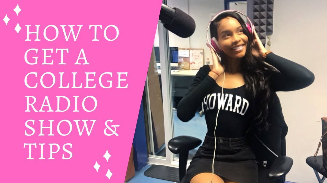How to get a college radio show + 5 tips to a successful show | Howard University