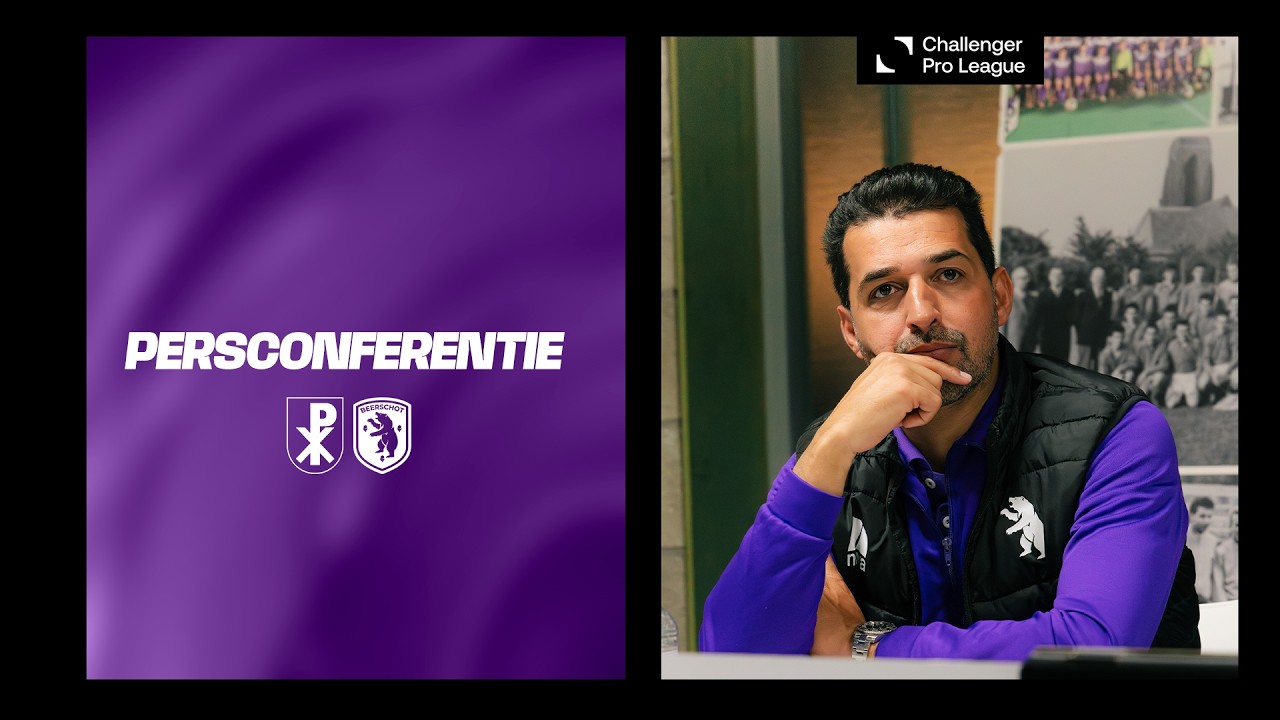 K. BEERSCHOT V.A. | Persconferentie na Patro Eisden - Beerschot (0-4).