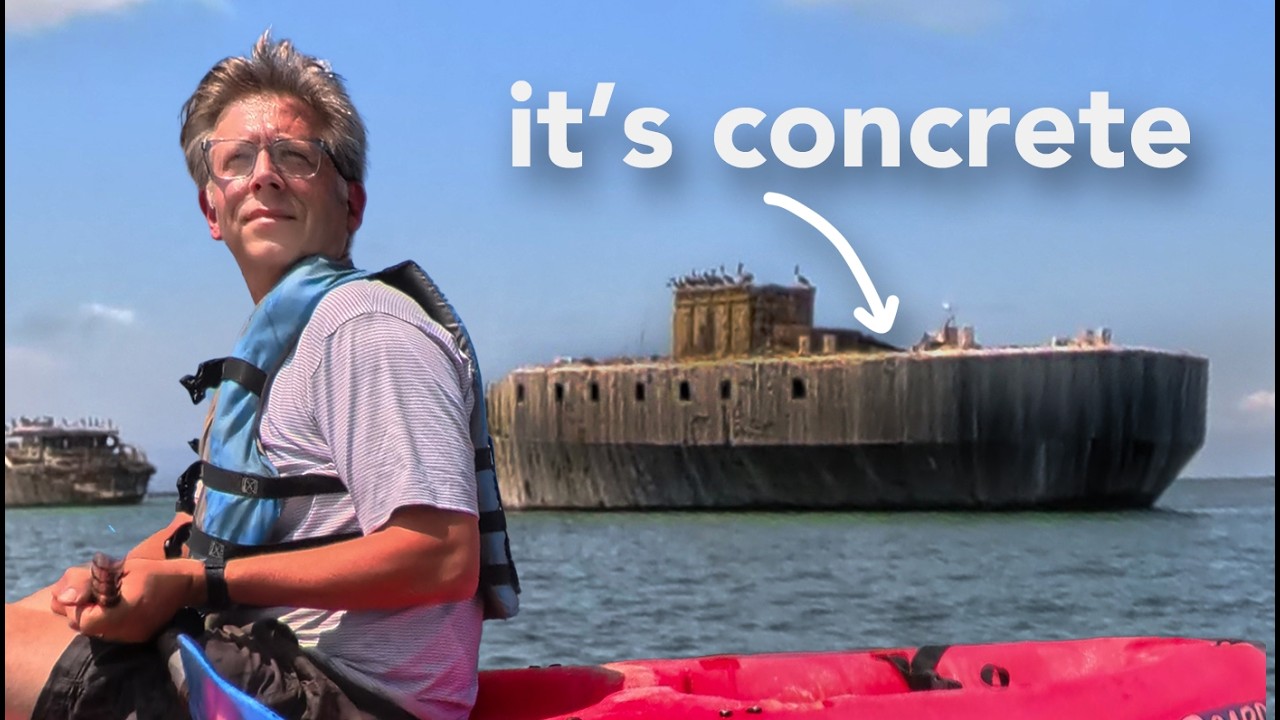 The bizarre genius of concrete ships