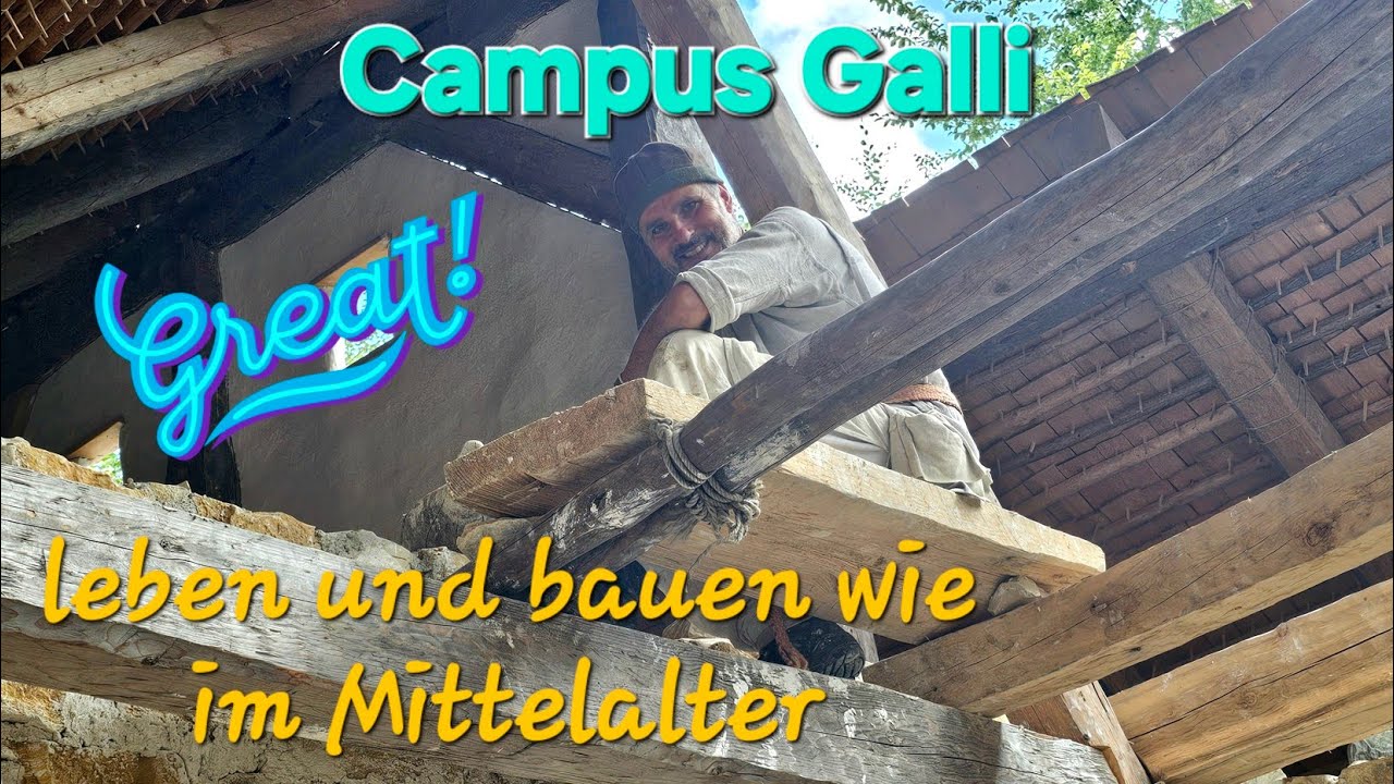 Campus Galli Tag für Tag entsteht ein Stück Mittelalter