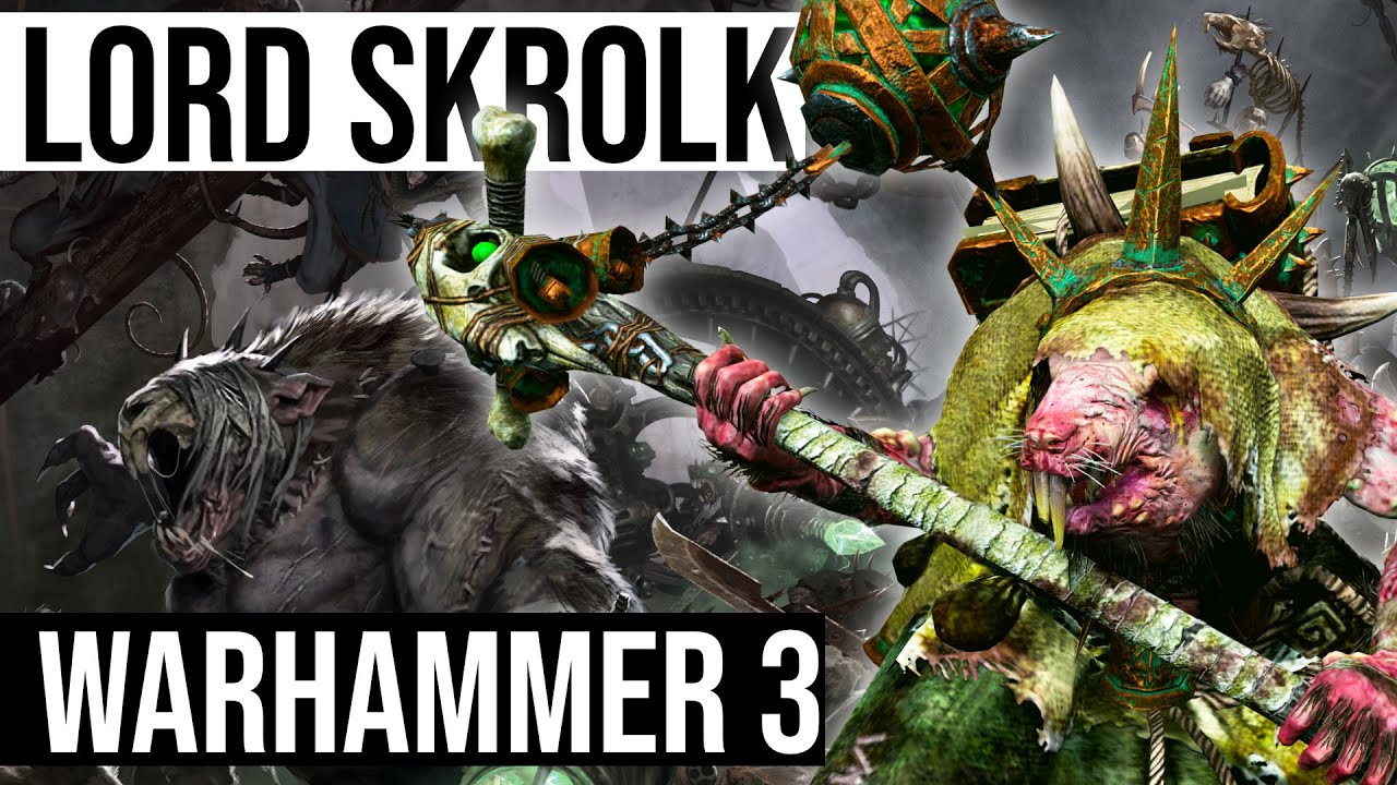 Lord Skrolk mit unzähligen Skavensklaven auf Sehr Schwer | Warhammer 3 | deutsch