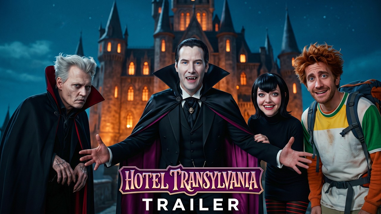 Hotel Transylvania Live Action (2027) | Keanu Reeves, Johnny Depp, Amanda Seyfried | Concept Trailer