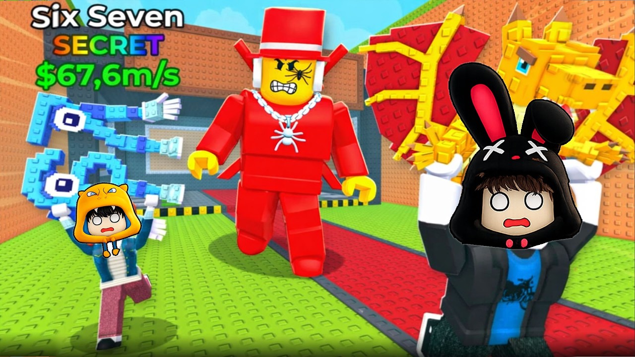 Ferix, Kezri Dan Ciko Mencuri Brainrot Langka Di Markas Admin Sammy! ROBLOX