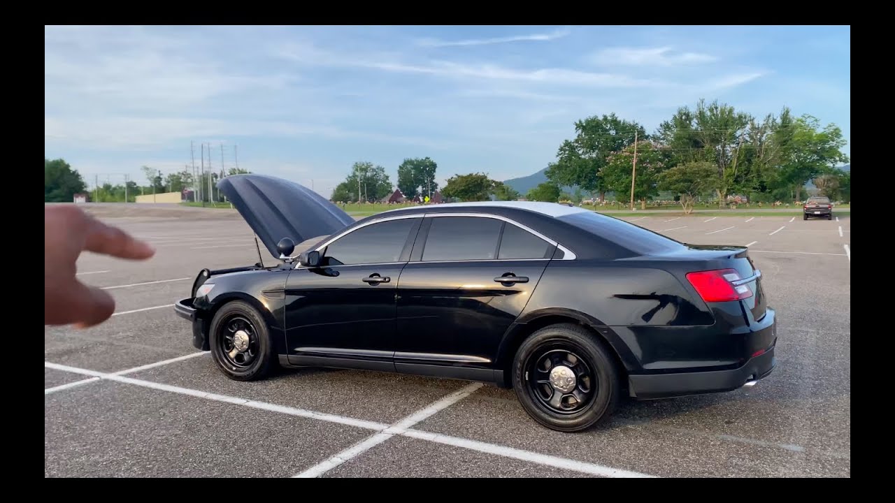 FORD POLICE INTERCEPTOR SEDAN TWIN TURBO AWD - I SNATCHED ANOTHER ONE