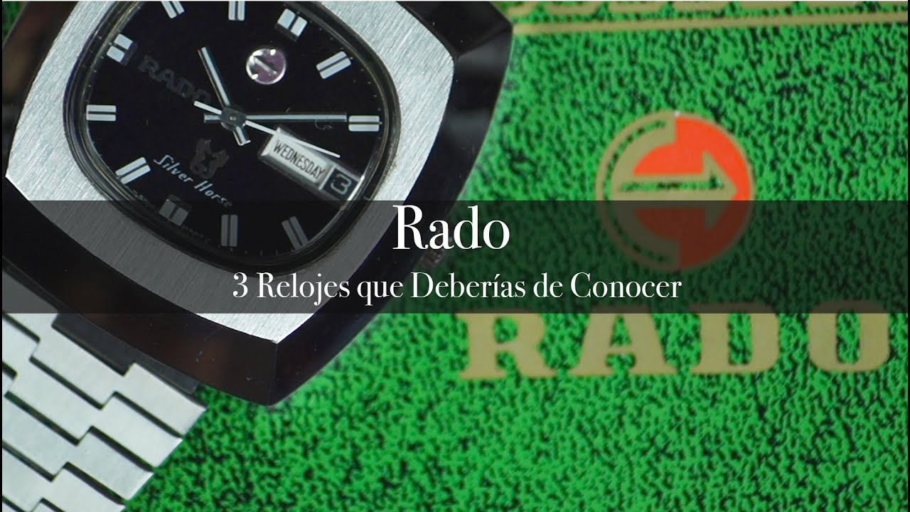 ¿Futurismo e inspiración asiática? 3 relojes Rado que deberías de conocer 🇨🇭