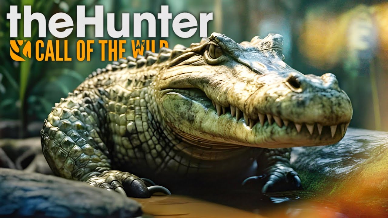 CAÇANDO CROCODILO PELA PRIMEIRA VEZ! (FUI ATACADO) - The Hunter Call Of The Wild