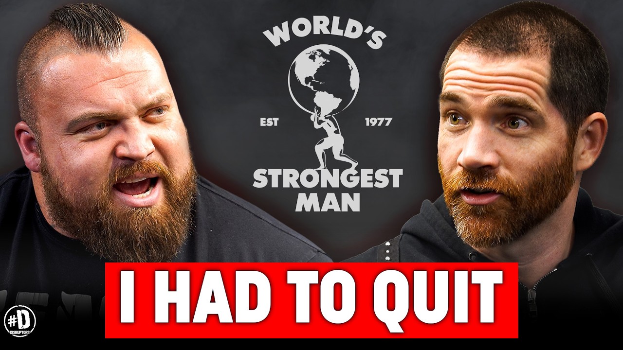 Eddie Hall Sets The Record on Losing Millions, Quitting The UK & Thor Rivalry