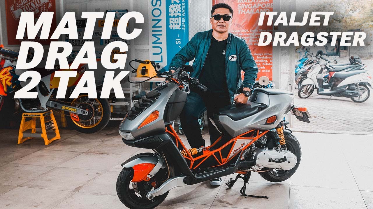 Italjet Dragster 2 Stroke The King of Drag Indonesia