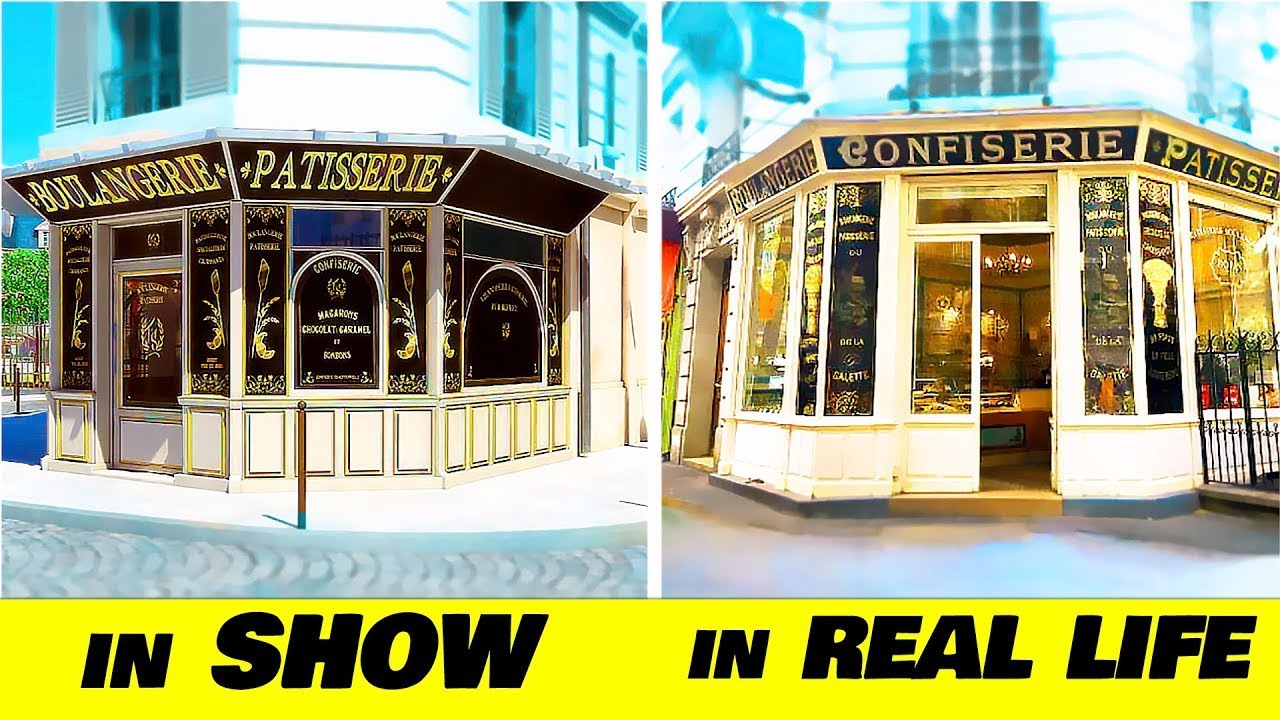 🐞 10 Real Places from MIRACULOUS in REAL LIFE