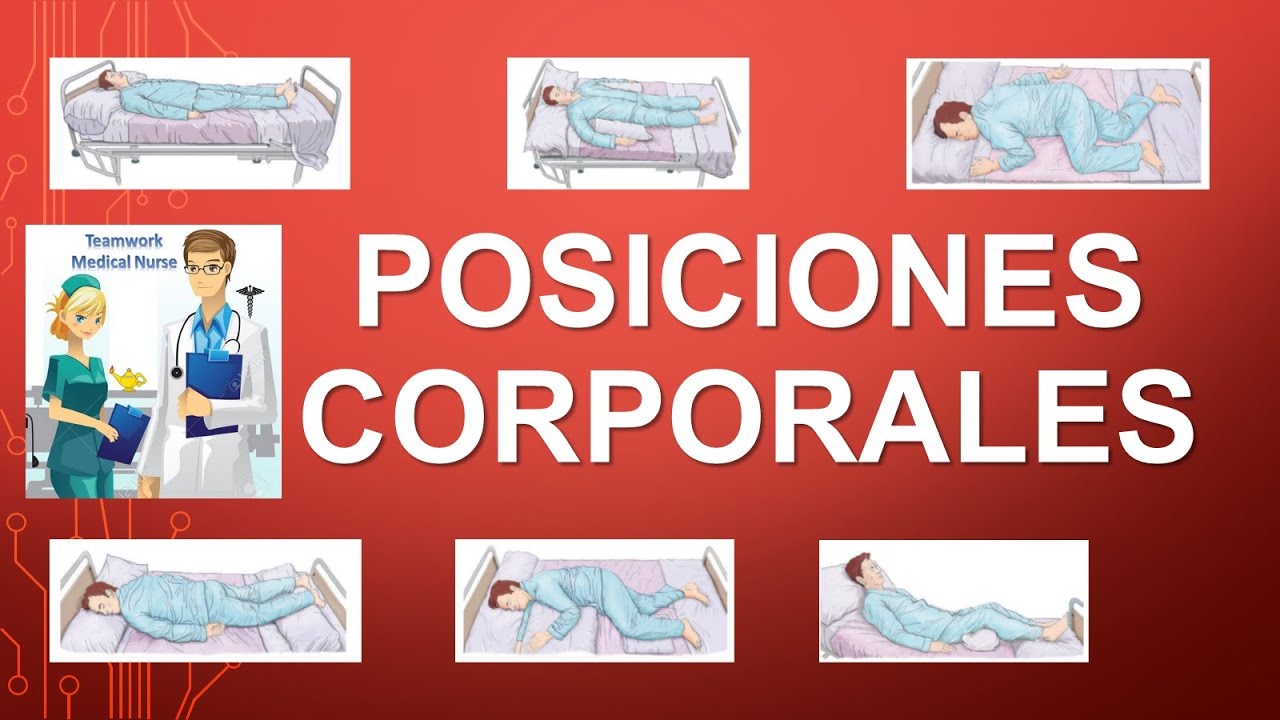 POSICIONES CORPORALES - #ENFERMER&Iacute;A y #MEDICINA B&Aacute;SICA
