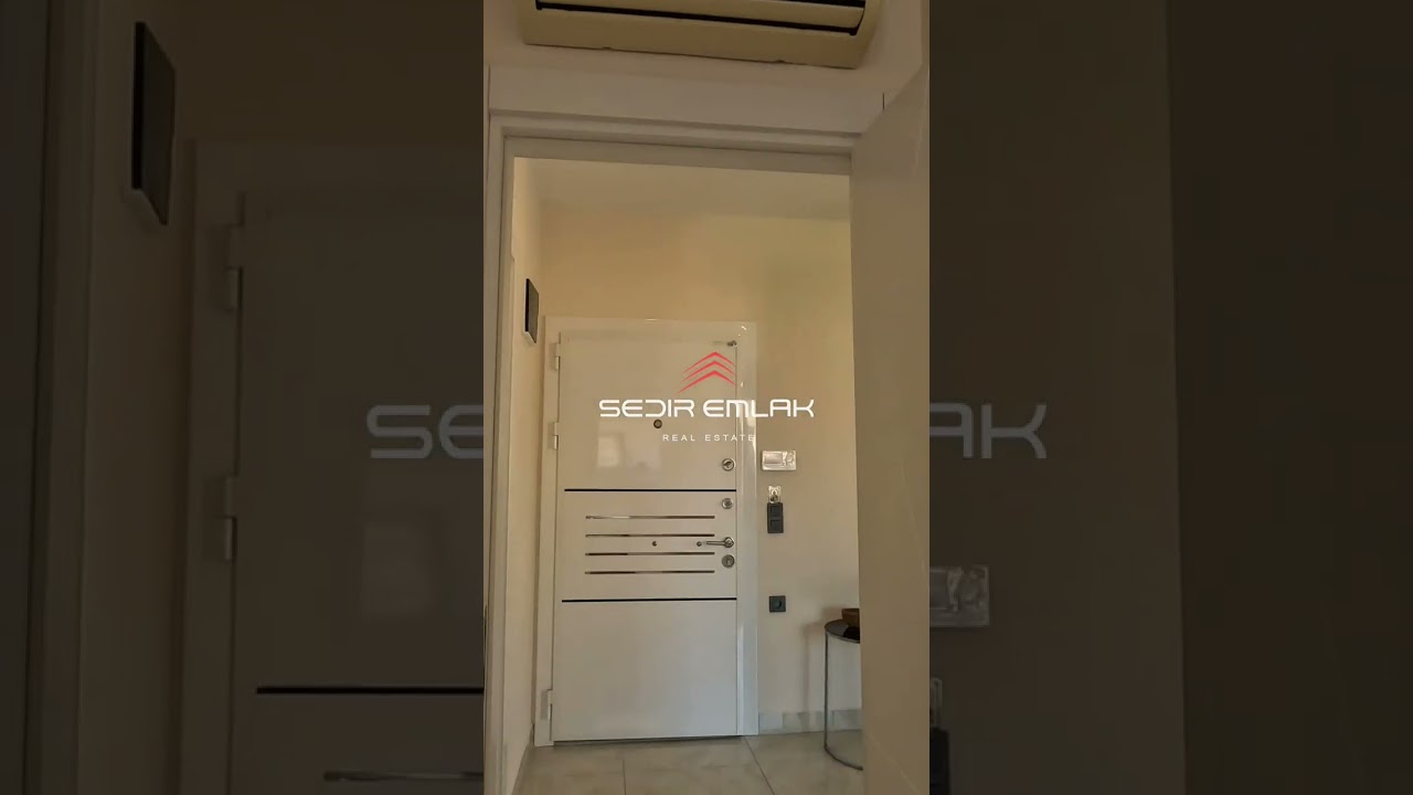 furnished 1+1 apartment in Alanya city centre 