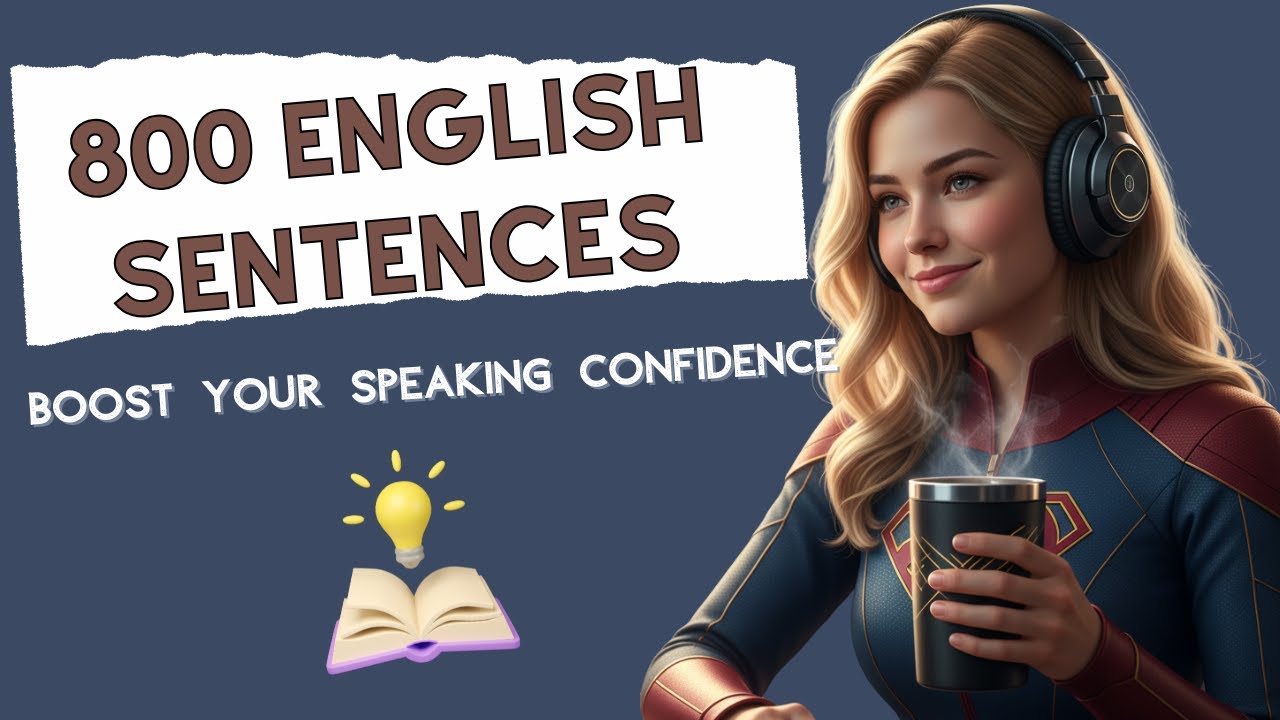 Speak Confidently Fast: 800 English Sentences Every Learner Must Know