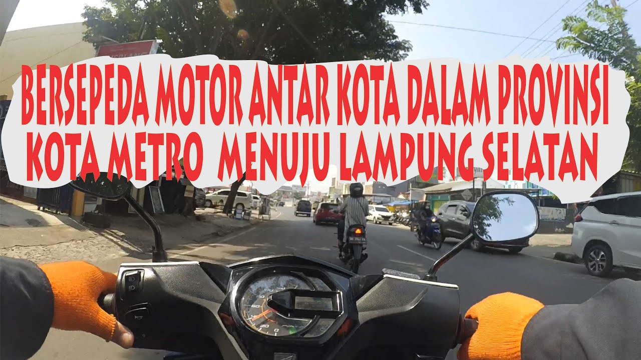 Berkeliling Kota Metro Lampung | Menuju Branti Raya Natar Lampung Selatan
