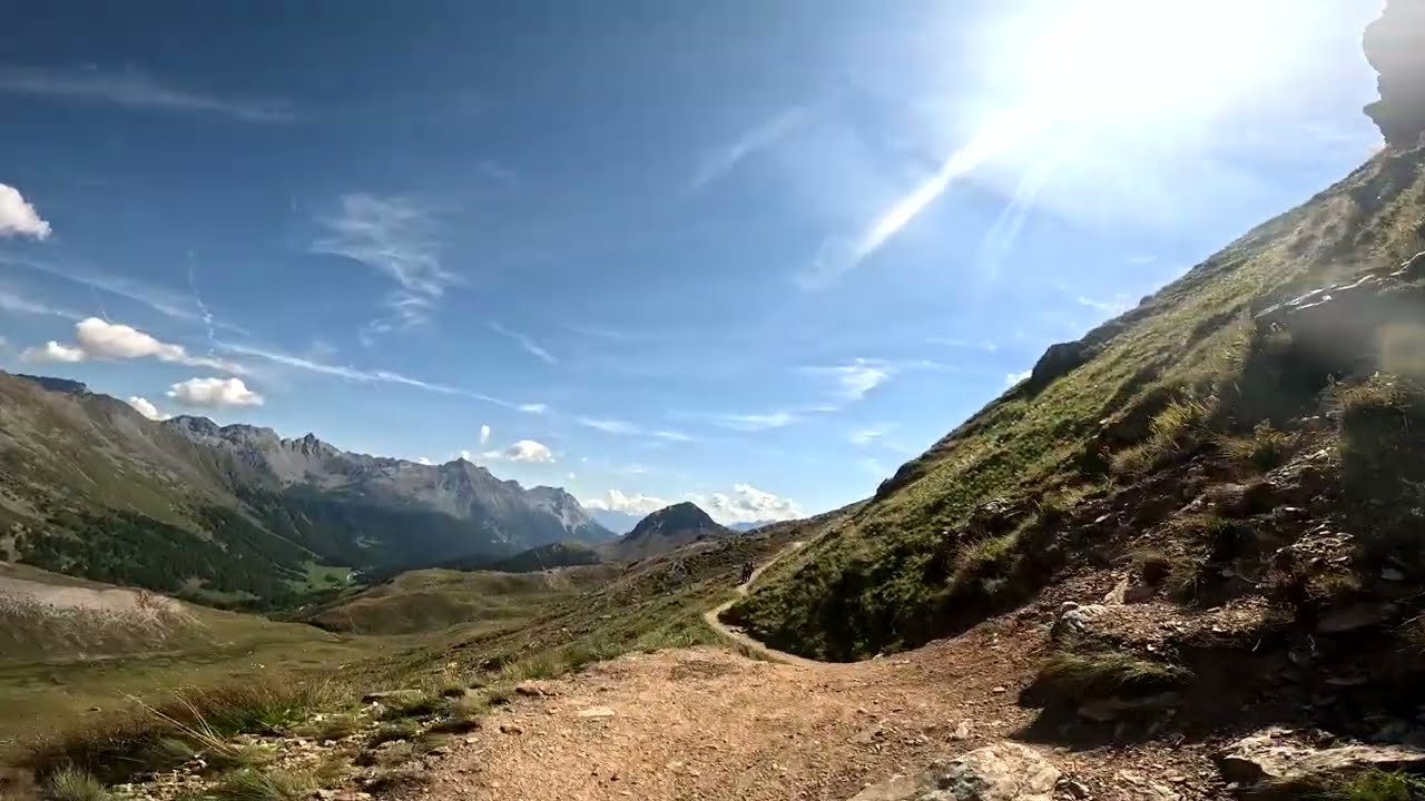 MTB Tour Pontresina, La Stretta, Forcola di Livigno, Fuorcla Minor, Lago Bianco 