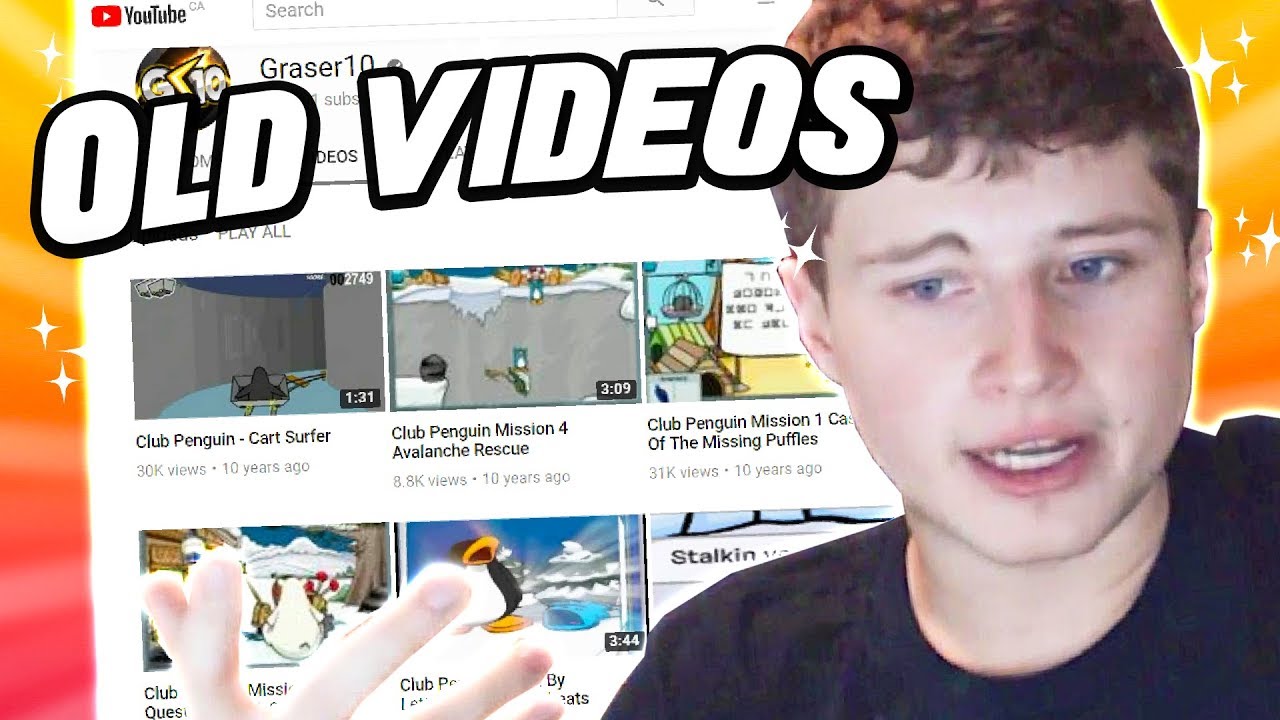 REACTING TO OLD VIDEOS
