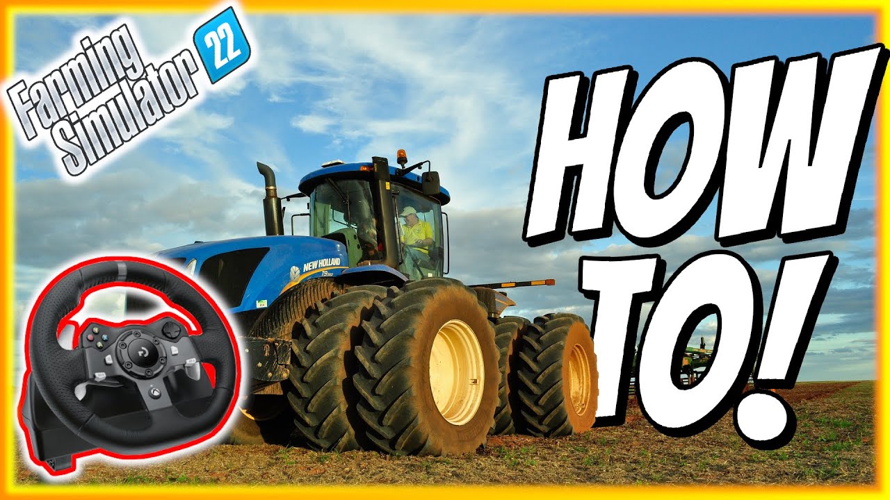 FS22 How To Setup Steering Wheel!