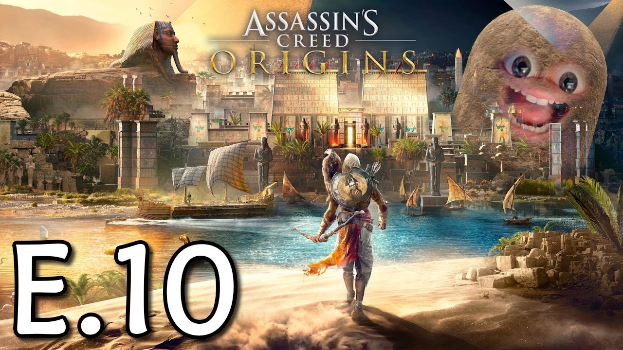 Assassins Creed Origins- EP10 - Elephantastic - [ HD / 4K / PC]