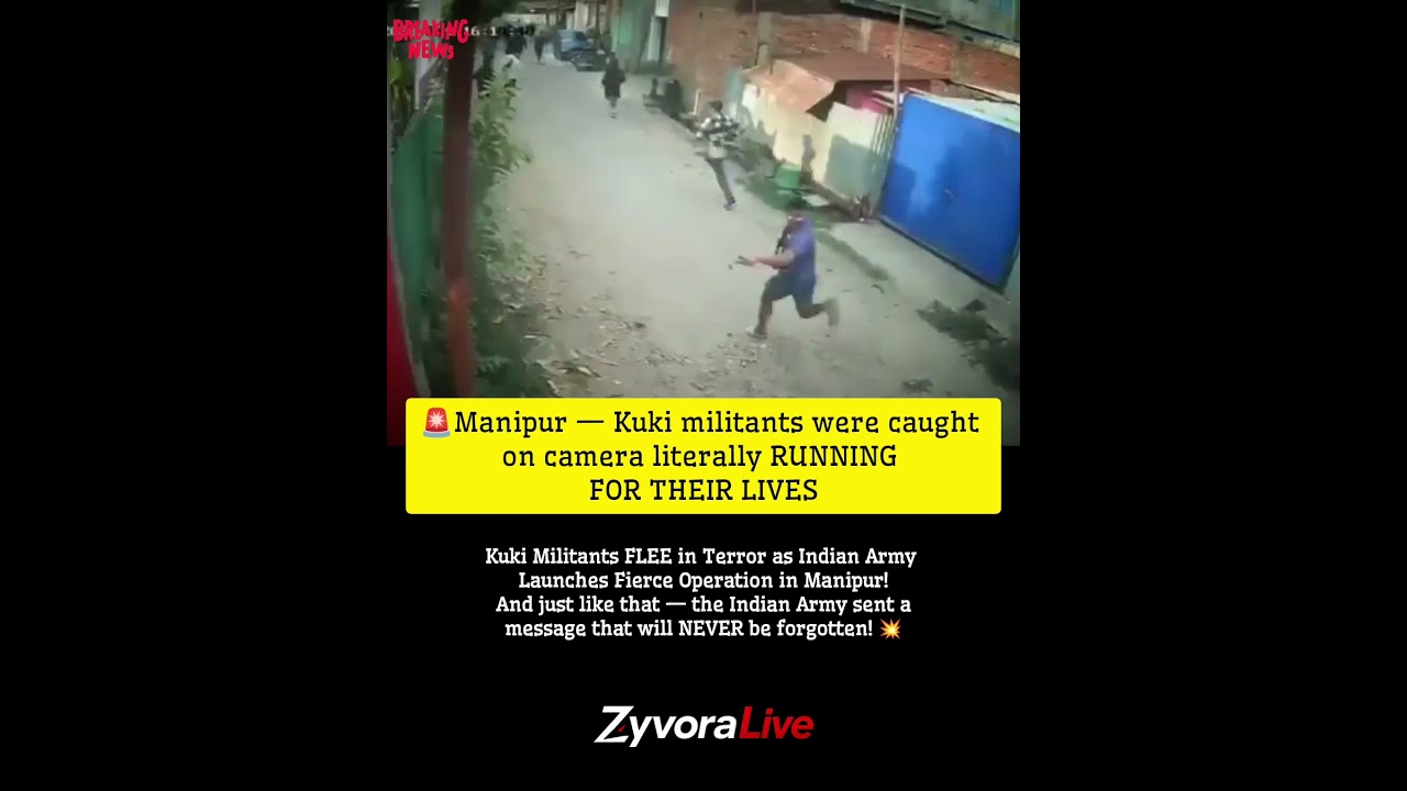 🚨 BREAKING | Kuki Militants FLEE in Terror as Indian Army Launches Fierce Operation in Manipur!