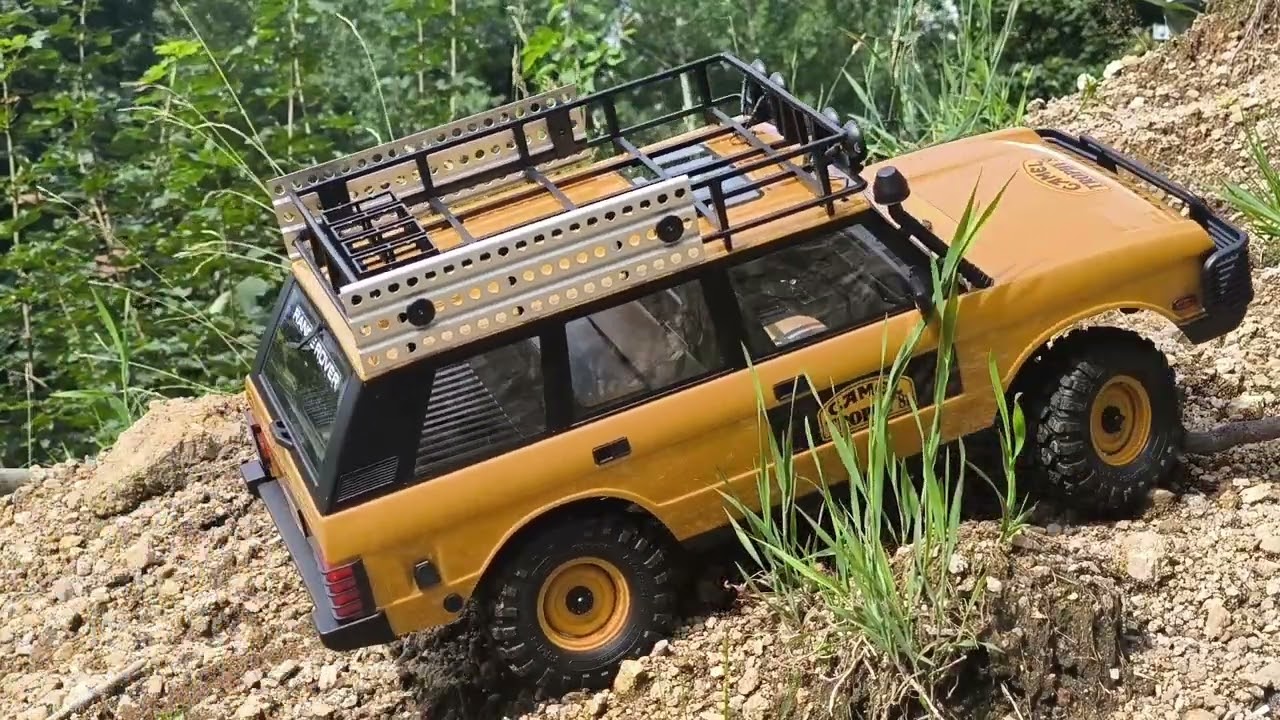 Unbox and first ride FMS Camel Trophy 1/10