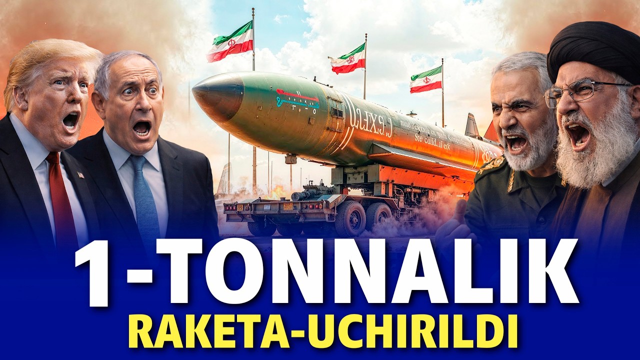 ERON ISROILGA O'LIM QUROLINI UCHIRDI-QOCHISHGA JOY YO'Q