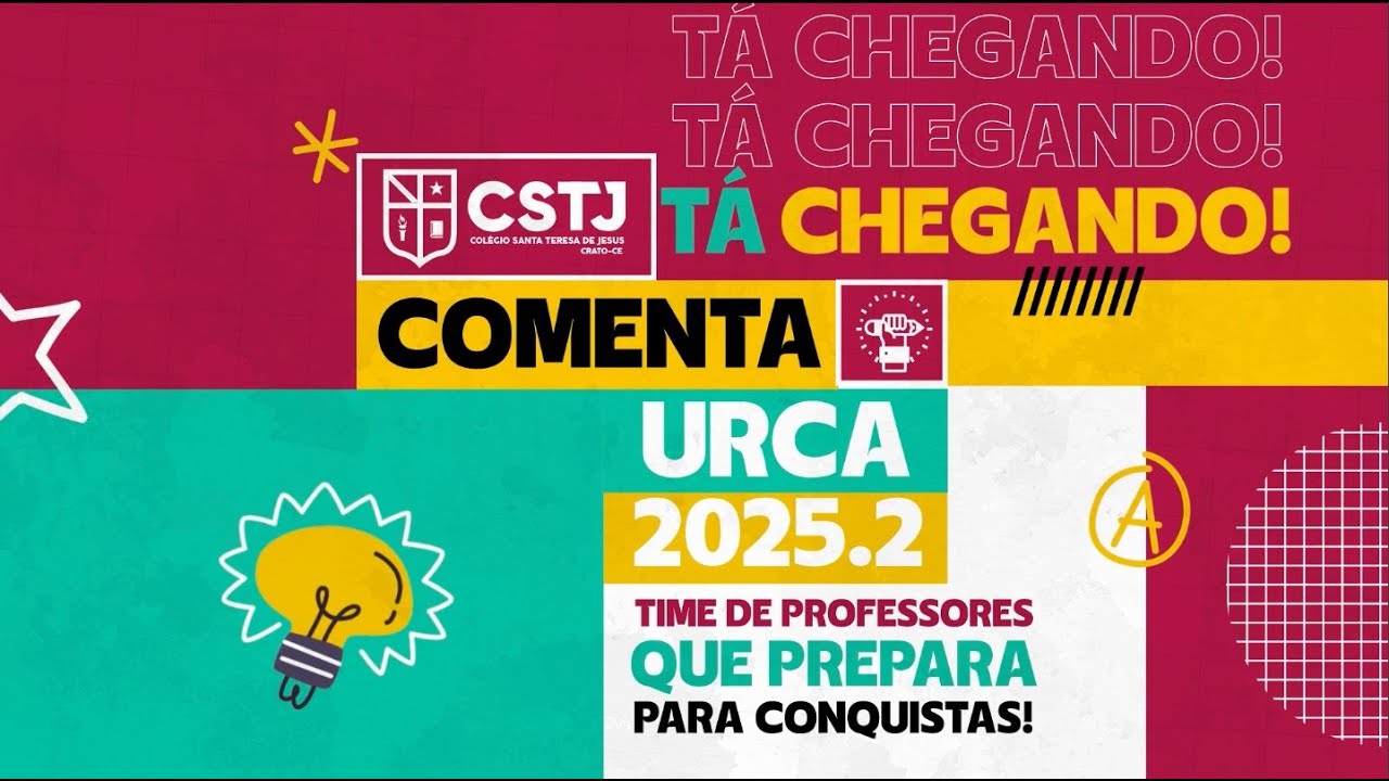 NOSSO COMENTA URCA 2025.2! 1&ordm; DIA!