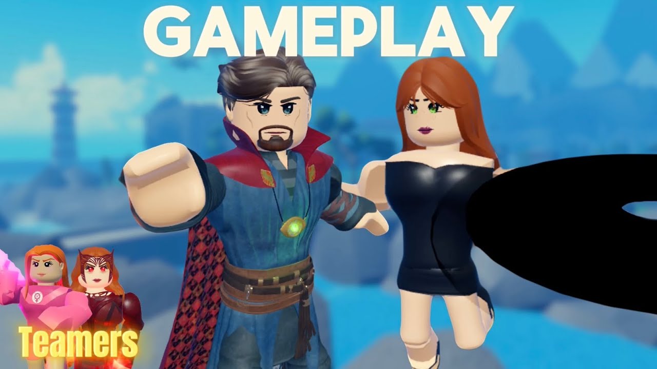 Ending teamers as Dr. Strange & prom gwen in heroes online world roblox