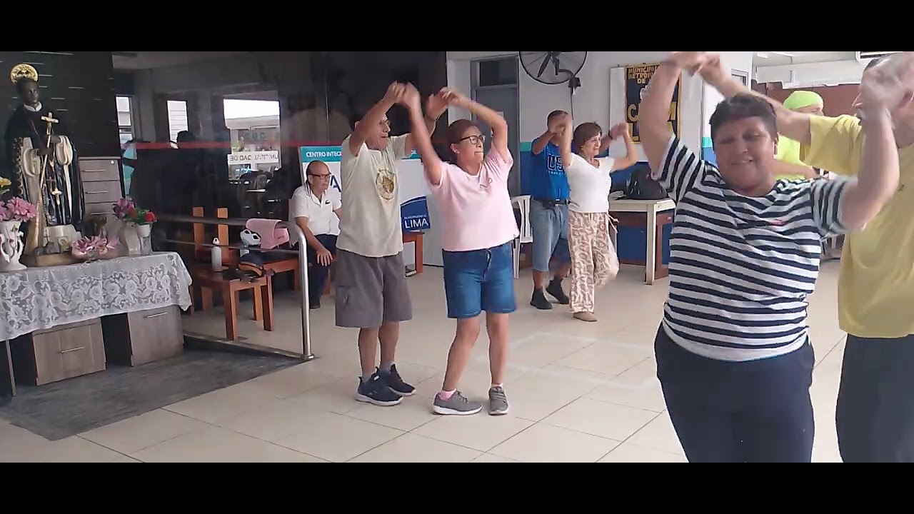 3-#danselaelisraeli Rueda Casino Adultos Mayores #munilima #ritmoscaribeños #clases Los Van Van 