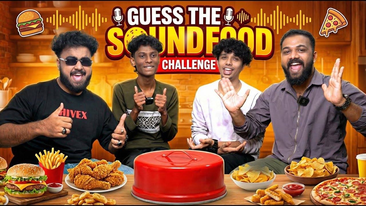 GUESS THE SOUND FOOD CHALLENGE 🎵🤣