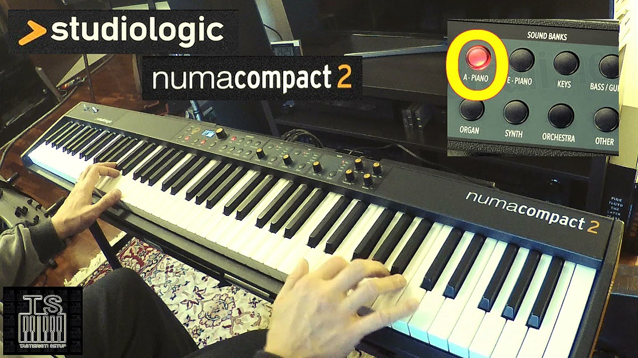 Studiologic Numa Compact 2 _ quick sound taste _ acoustic & electric piano