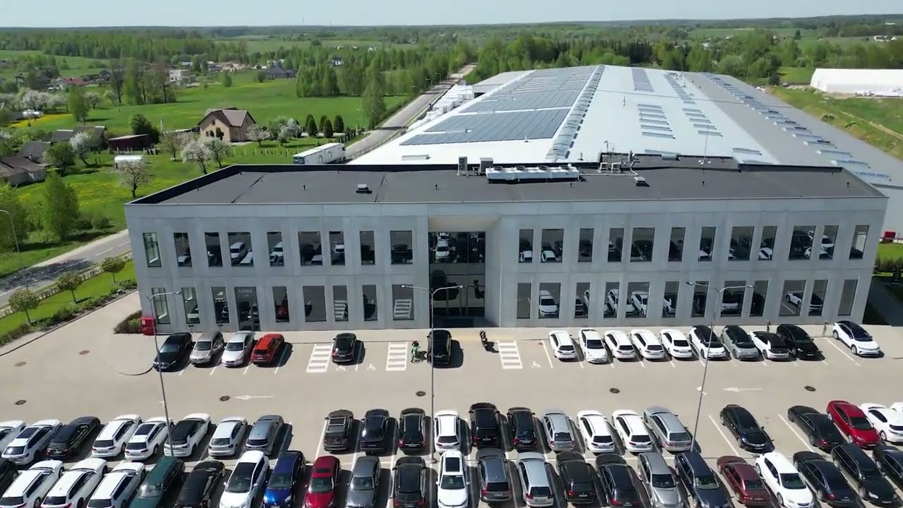 FREOR Installation of the Solar Panels of the Manufacturing Plant