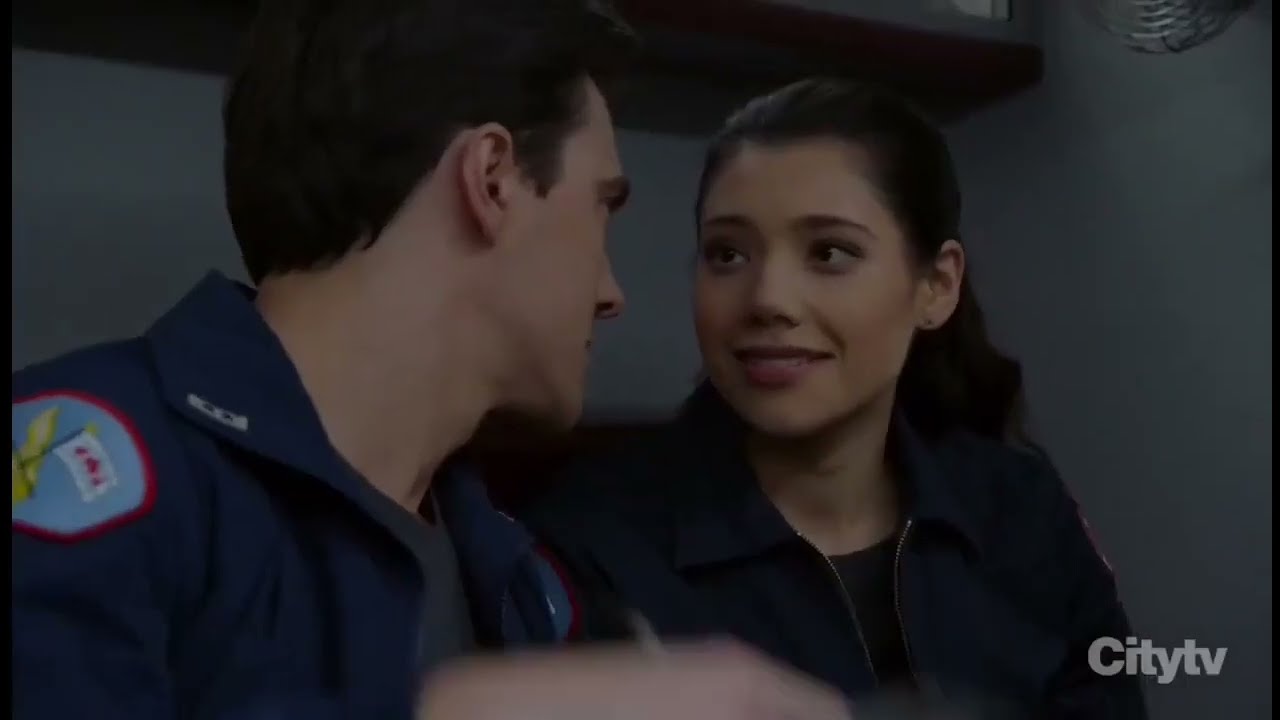 HAWKAMI ❤️ 🔥Violet Mikami & Evan Chief Hawkins  BURN 🔥10x04 10x16 #chicagofire