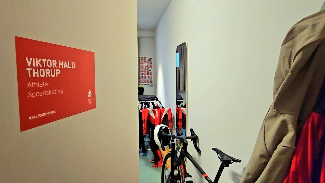 Milano-Cortina 2026 ATHLETE'S ROOM TOUR! (Not luxury!)