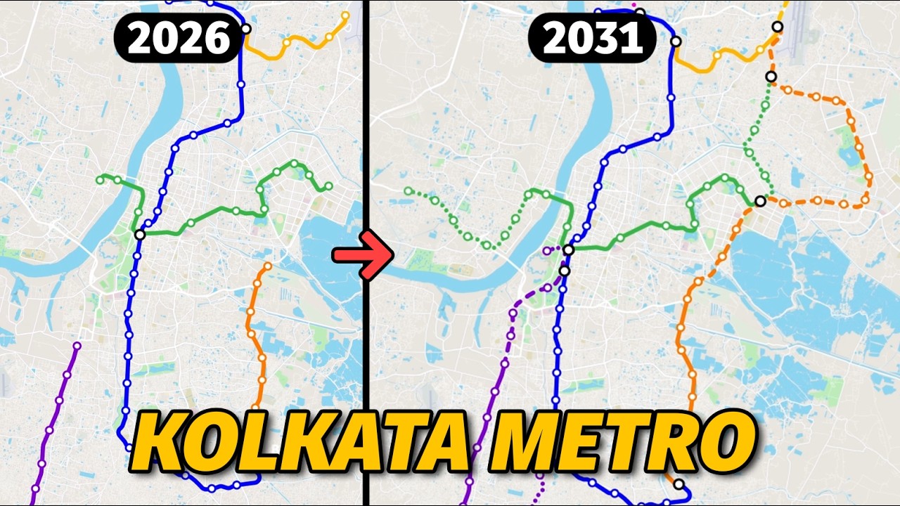 Why Kolkata is Building This Huge Metro Network