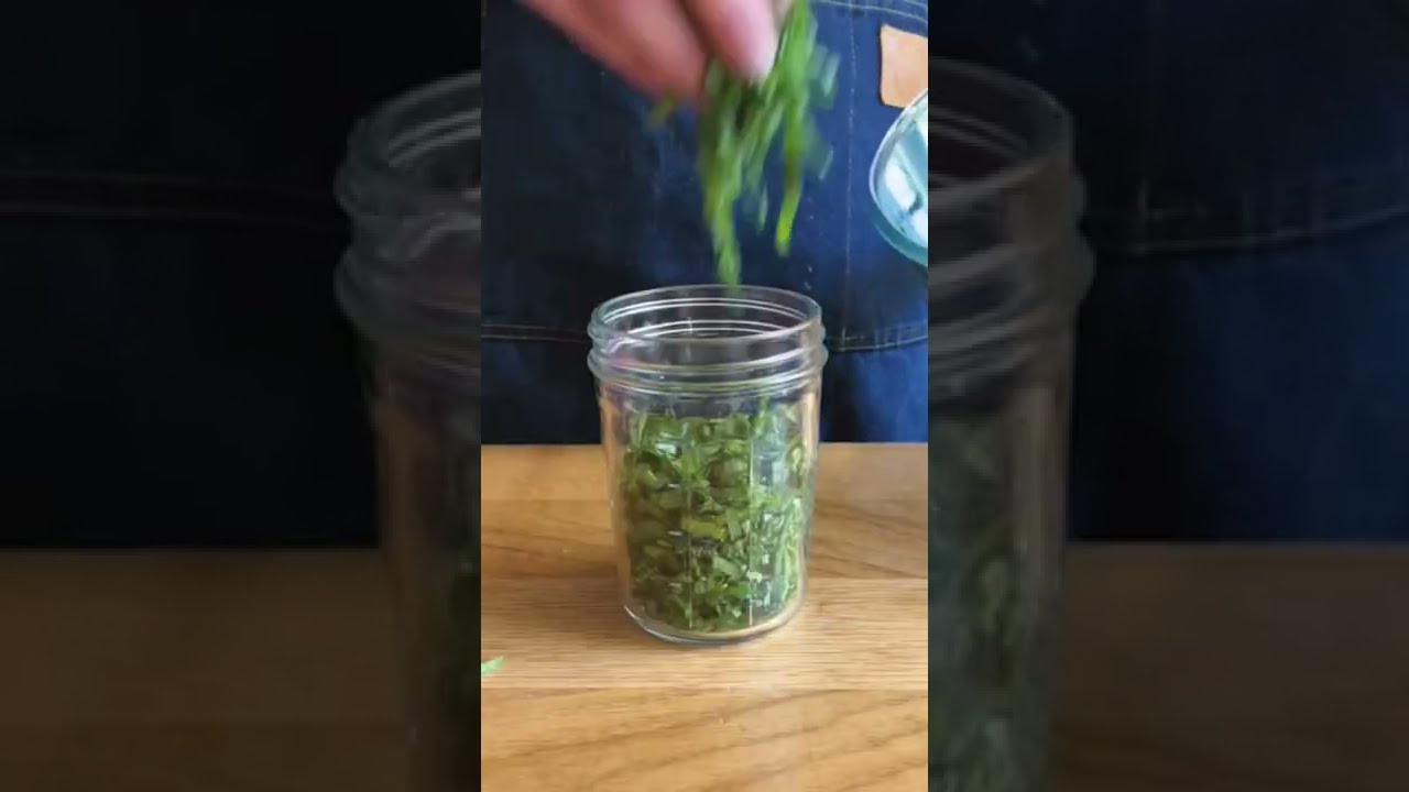 Fermented wild garlic butter!