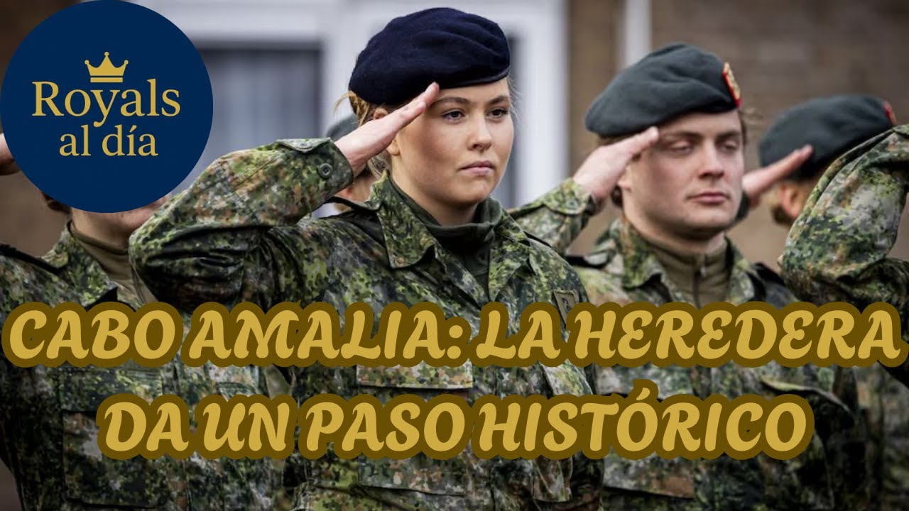 Amalia de Holanda se gradúa en el Ejército y asciende a cabo: el paso firme de la heredera al trono
