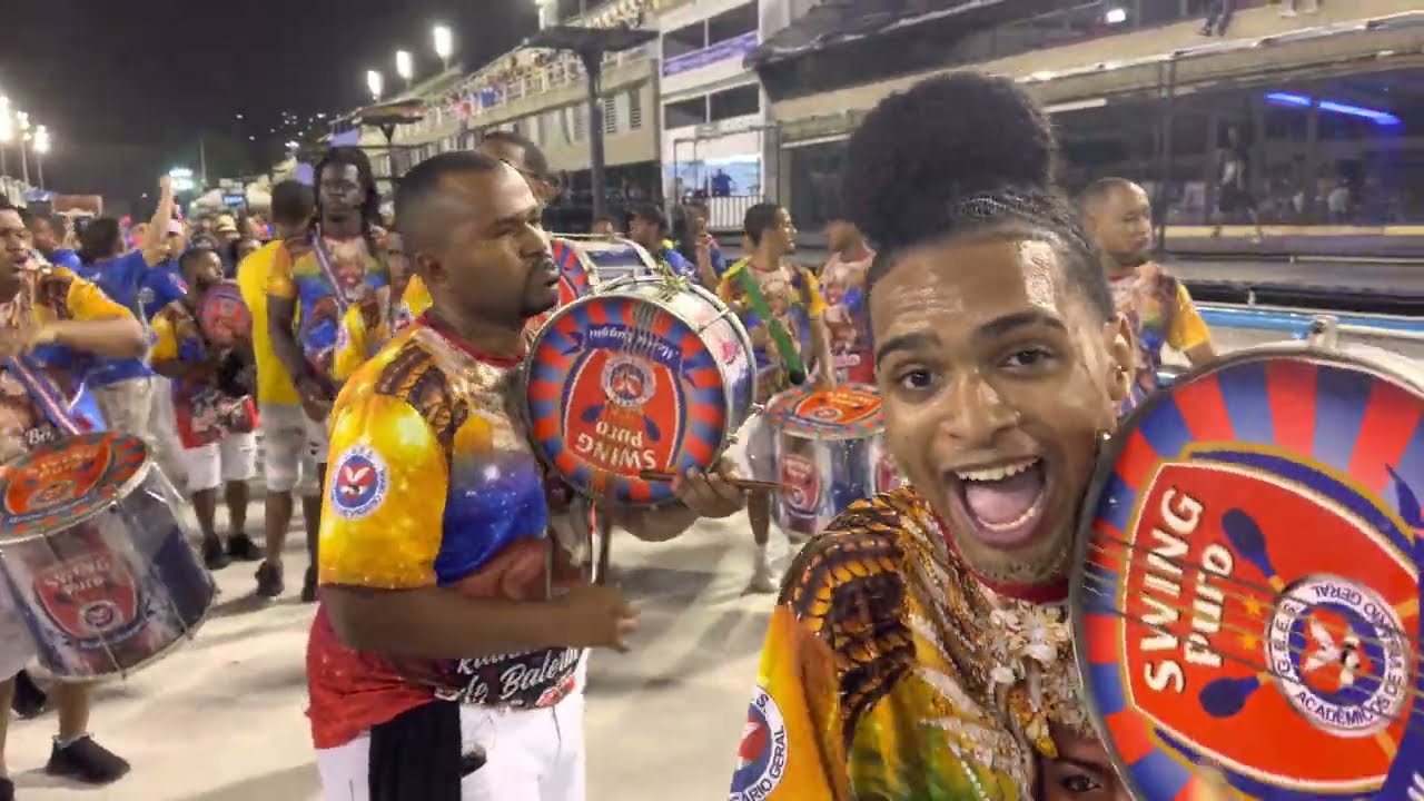 Bateria da Vigário Geral no ensaio técnico 2022