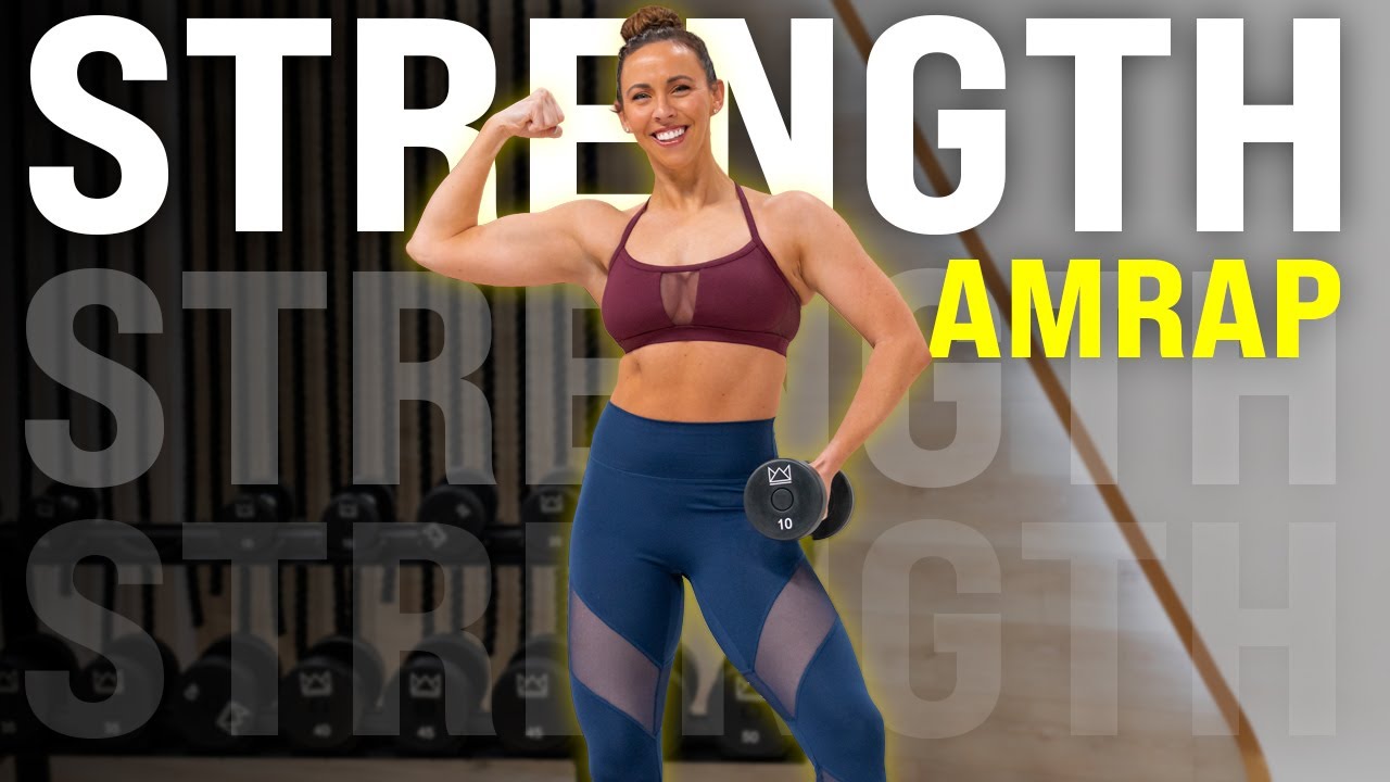 Full Body Strength Test: 40 Minute Dumbbell Workout with Extended Cool Down for Recovery