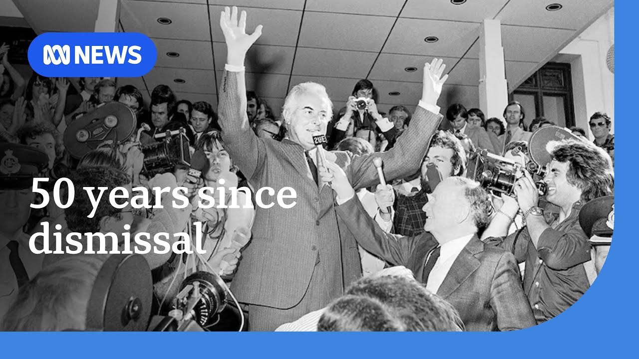 Archival footage shows events surrounding dismissal of Gough Whitlam 50 years ago | ABC NEWS