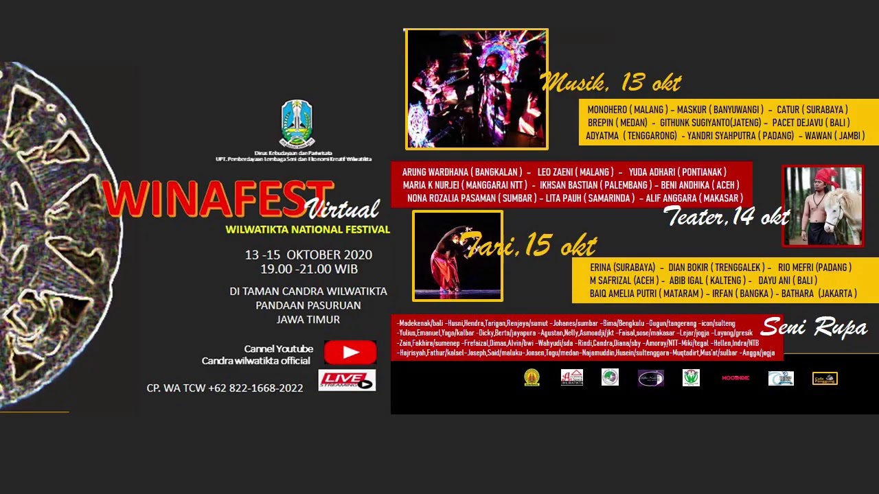 Live Stream CandraWilwatikta Official