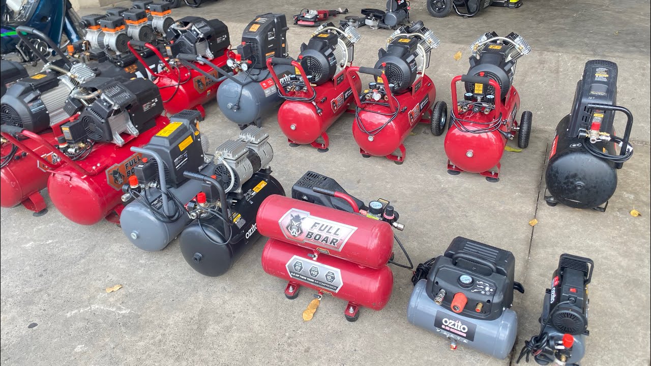 Giá Máy Nén Khí Nội Địa Úc, Thương Hiệu Ozito, Full Boar, AEG ☎️ 0903903968