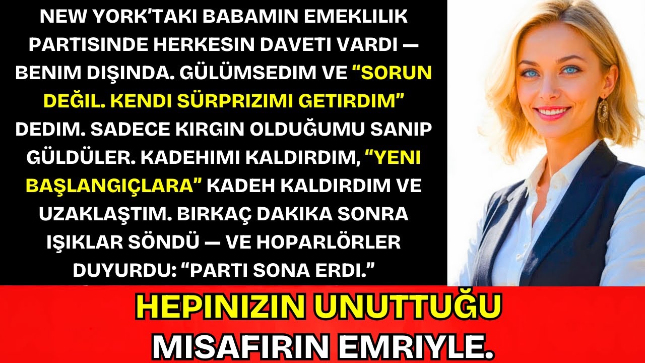 Babamın Emeklilik Partisinde Herkes Davetliydi, Ben Hariç—Işıklar Sönene Kadar